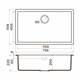 Кухонная мойка Omoikiri Yamakawa 75T-U/I-WH белый 4993462 - фото 21587