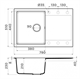 Кухонная мойка Omoikiri Daisen 78T-BL черный 4993527 - фото 21707