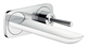 Смеситель Hansgrohe PuraVida 15084400 для раковины, хром/белый - фото 35269