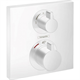 Смеситель Hansgrohe Ecostat S 15714700 для душа, термостатический, белый матовый - фото 35333