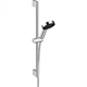 Душевой гарнитур Hansgrohe Pulsify 24160000 Select S, лейка Relaxation 3 режима, хром, диск графит - фото 35891