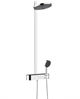 Душевая система Hansgrohe Pulsify 24240000 S, Showerpipe 260 2jet термостатическая ShowerTablet Select 400, хром - фото 35898