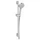 Душевой гарнитур Hansgrohe Vernis Blend, 26275000, корпус хром, 2 режима струи, лицевая часть серая - фото 36000