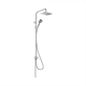 Душевой гарнитур Hansgrohe Vernis Shape Shape Showerpipe 230 1jet Reno, корпус хром, лицевая часть хром 26282000, 2 режима струи - фото 36005