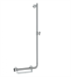 Штанга для душа Hansgrohe Unica Comfort 110 см, 26404400, правосторонняя, белый/хром - фото 36017