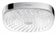 Верхний душ Hansgrohe Croma Select E 180 26524400, 18х18 см, 2 типа струи, без держателя, цвет белый/хром - фото 36042