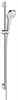 Душевой гарнитур Hansgrohe Croma Select S Vario EcoSmart 26573400, штанга 90 см, корпус хром, лицевая часть белая, 3 режима струи - фото 36058