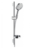 Душевой гарнитур Hansgrohe Raindance Select S 120 3jet 65 см 26630000, корпус хром, лицевая часть хром - фото 36069