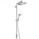 Душевой гарнитур Hansgrohe Croma Select S Showerpipe 280 1jet Reno 26793000 с верхним душем, корпус хром, лицевая часть хром, 1 режим струи - фото 36093