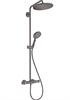 Душевая система Hansgrohe Croma Select S 26890340, термостатическая, чёрный хром - фото 36120