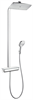 Душевая система Hansgrohe Raindance E 27112400 Showerpipe 360 1jet, термостатическая, белый/хром - фото 36130