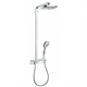 Душевая система Hansgrohe Raindance Select E Showerpipe 300 2 jet термостатическая, хром, 27126000 - фото 36136