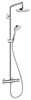Душевая система Hansgrohe Select S 180 2jet, с термостатом, белый/хром, 27253400 - фото 36148