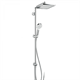 Душевой гарнитур Hansgrohe Crometta E 240 1jet Showerpipe Reno EcoSmart 9 л 27289000 с верхним душем, корпус хром, лицевая часть хром - фото 36157