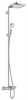 Душевая система Hansgrohe Crometta E 240 1jet Showerpipe 27298000 с термостатом, хром - фото 36161