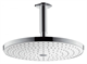 Верхний душ Hansgrohe Raindance Select 27337400, 30х30 см, 2 режима струи, с держателем, белый/хром - фото 36163