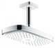 Верхний душ Hansgrohe Raindance Select E 300 2jet с потолочным подсоединением 27384400, белый/хром - фото 36172