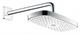 Верхний душ Hansgrohe Select 27385400, 30х16 см, 2 режима струи, с держателем, белый/хром - фото 36174