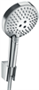 Душевой гарнитур Hansgrohe Raindance Select S 120 PowderRain Porter 27668000, корпус хром, лицевая часть хром шланг 160 см, 3 режима струи - фото 36197