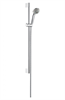 Душевой гарнитур Hansgrohe Crometta 85 Multi 27767000, штанга 65 см, корпус хром, лицевая часть серая - фото 36209