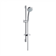 Душевой гарнитур Hansgrohe 27772000 Croma 100 Vario, корпус хром, лицевая часть белая - фото 36211