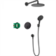 Душевая система Hansgrohe Raindance 27959670 S Shower, термостатическая, цвет чёрный матовый - фото 36224
