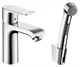 Смеситель Hansgrohe Metris 31285000 для раковины с гигиеническим душем - фото 36471