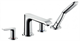 Смеситель Hansgrohe Metris 31442000 на борт ванны - фото 36477