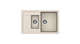 Кухонная мойка Teka Astral 60 B-TG 1 1/2B 1D Sandbeige - фото 36811