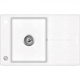 Мойка гранит. TEKA ESTELA 50 B-TQ 1B 1D MARBLE WHI - фото 36831