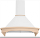 Каминная вытяжка Teka Nubero 60 White Cream - фото 37273