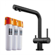 Смеситель для мойки Omoikiri Nagano-GM + Pure drop Lite - фото 37345