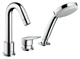 Смеситель на борт ванны Hansgrohe Logis 71313000 на 3 отверстия - фото 38400