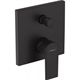 Смеситель Hansgrohe Vernis Shape 71468670 для ванны и душа, черный матовый - фото 38424