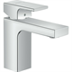Смеситель Hansgrohe Vernis Shape для раковины, с металлическим сливным гарнитуром, хром, 71568000 - фото 38444