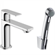 Смеситель Hansgrohe Rebris 72216000 E для раковины с гигиеническим душем, хром глянцевый - фото 38584