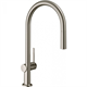 Кухонный смеситель Hansgrohe Talis M54, 72801800, с вытяжным изливом, в комплекте с коробом sBox для шланга, 2 режима струи, под сталь - фото 38629