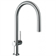 Кухонный смеситель Hansgrohe Talis M54, с вытяжным изливом, хром, 72802000 - фото 38630
