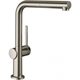 Смеситель Hansgrohe Talis 210 M54, для кухонной мойки, с вытяжным изливом, под сталь, 2808800 - фото 38639