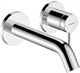 Смеситель встраиваемый для раковины Hansgrohe Tecturis S 73350000, с донным клапаном, цвет хром глянец - фото 38795