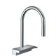 Кухонный смеситель Hansgrohe Aquno Select M81, 73831000, ComfortZone 170, с вытяжным изливом, 3 режима струи, хром - фото 38902