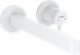 Смеситель Hansgrohe Finoris 76050700 для раковины, со сливным гарнитуром без перекрытия стока, белый матовый - фото 39239