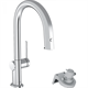 Смеситель Hansgrohe Aqittura M91 для кухонной мойки, с вытяжным изливом, с подключением к фильтру, хром, 76803000 - фото 39423