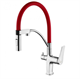 Смеситель Lemark Comfort LM3074C-Red для кухонной мойки, с подключением к фильтру, красный - фото 44097