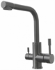 Смеситель Lemark Expert LM5061GMN для кухни с подключением к фильтру с питьевой водой, цвет графит - фото 44321