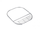 Корзина для кухонной мойки Oulin OL-330-2 L корзина - фото 44868