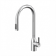 Смеситель для кухонной мойки Paulmark Universal Un213880-BS, с подключением к фильтру, нержавеющая сталь - фото 46510