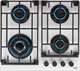 Встраиваемая газовая варочная панель Delonghi Greta 6 GW BB - фото 46616