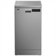 Посудомоечная машина Beko DFS25W11S,  узкая, напольная, 45см, загрузка 10 комплектов, серебристая - фото 51339
