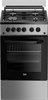 Газовая плита Beko FSGT51138GSS,  газовая духовка,  стеклянная крышка,  чугун, серебристый [7787188322] - фото 51676